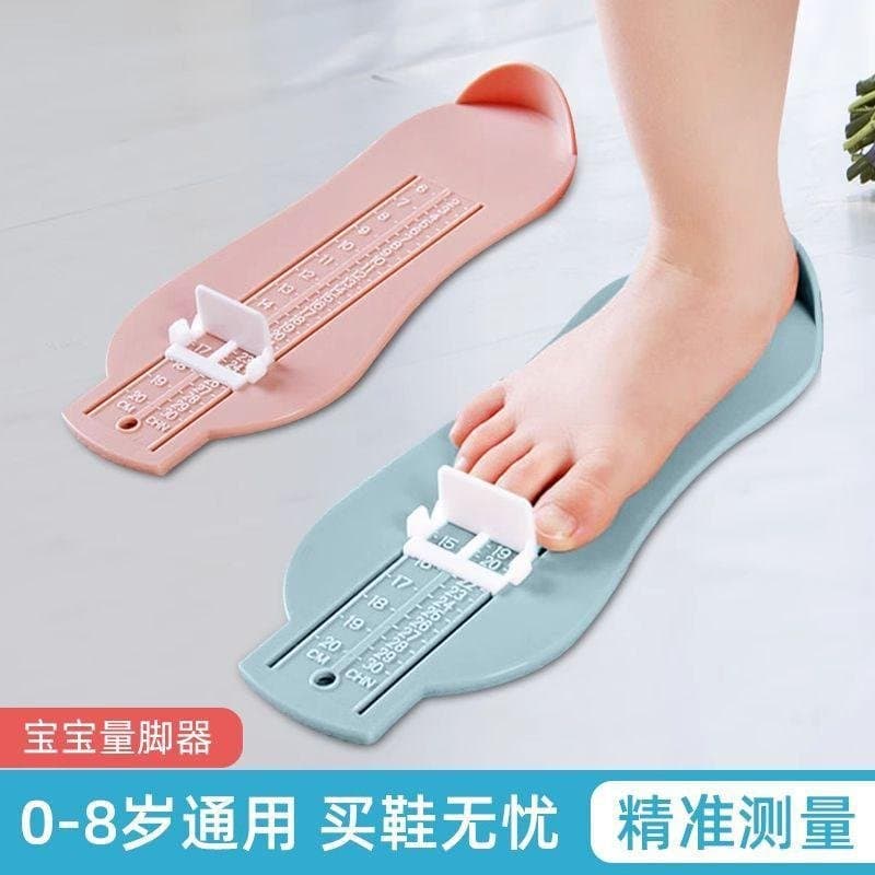 Infant and Toddler Foot Length Measuring Tool, Shoe Inner Length Measuring Ruler, Universal Baby Foot Measurer, Children's Measuring Instrument for Home Use