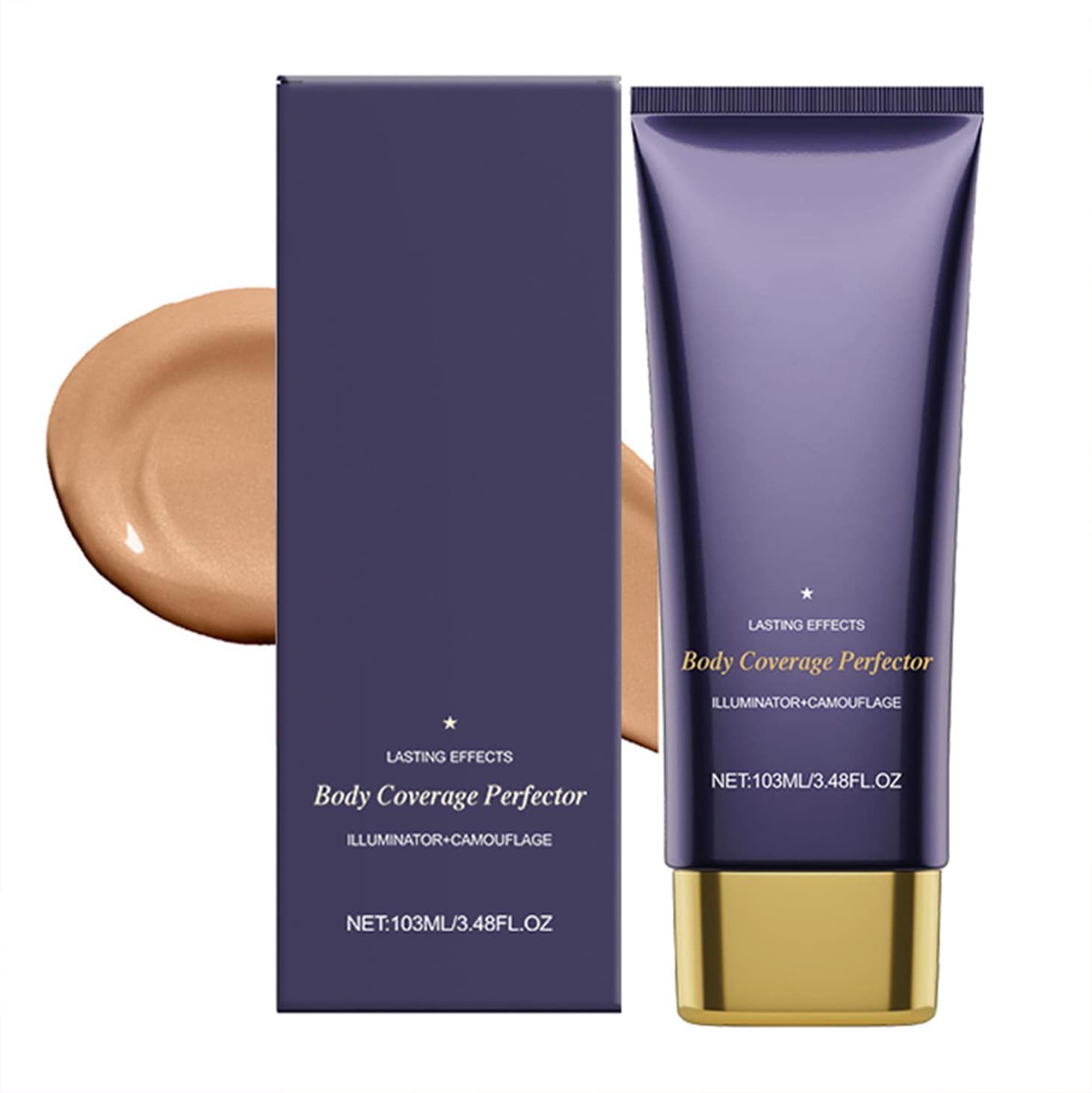 Cross-border Body Tattoo Concealer Waterproof and Sweat-proof Full Coverage Concealer for Tattoos, Birthmarks, and Scars