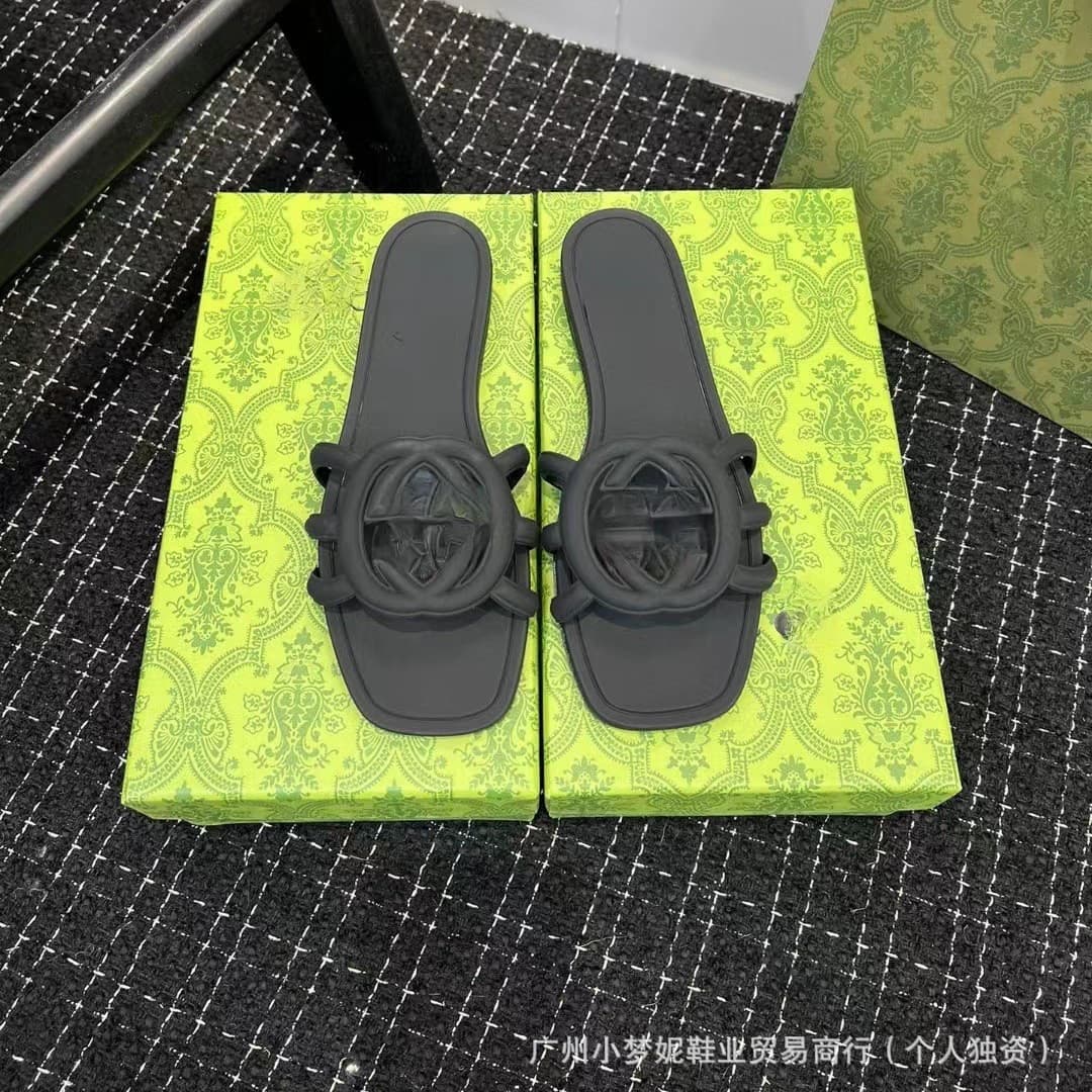 G-House One-Stripe Slippers for Women, European and American Brand 2026 New Style Ladies' Summer Slippers, European Station Export Hot Sale