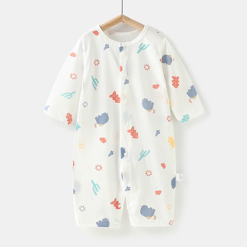 Baby Romper Summer Thin Newborn Cotton Sleepwear Air Conditioning Outfit