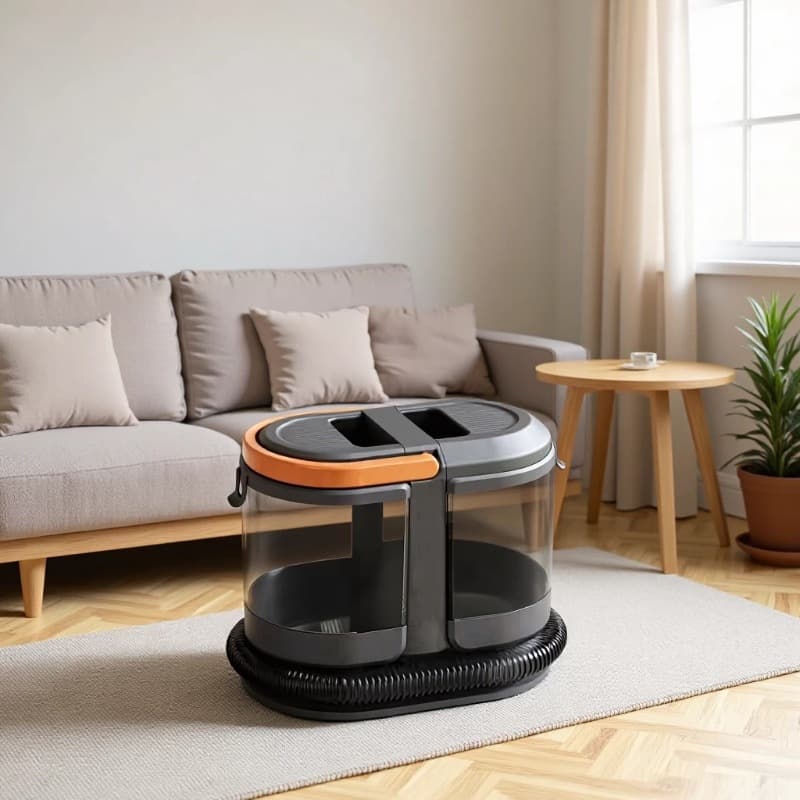 Direct shipment from the source manufacturer: Multifunctional fabric cleaning machine for home, small wired spray suction and extraction