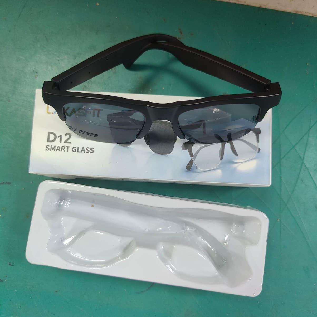 D12 Smart Glasses Cross-Border Bestseller New AI Smart TikTok Preferred Smart Glasses Cross-Border E-Commerce Bestseller AI