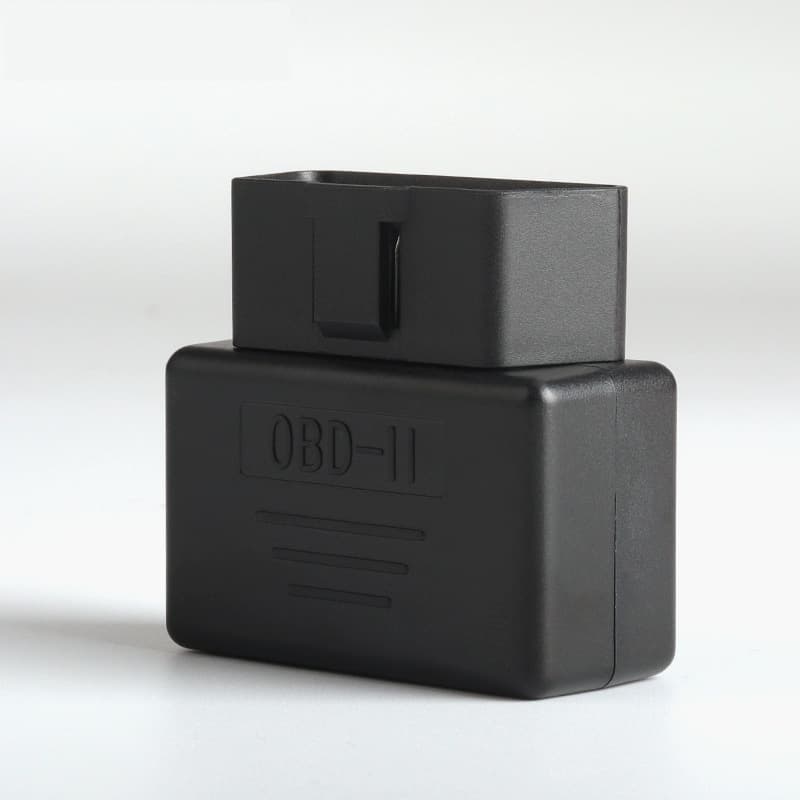Automotive OBD2 Male Connector OBD Plug Screwless Assembly Shell Snap-On No Hole