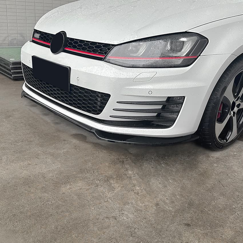 Fit for Volkswagen Golf 7 MK7 GTI R Rline Front Lip Front Bumper Spoiler Exterior Modification Accessories