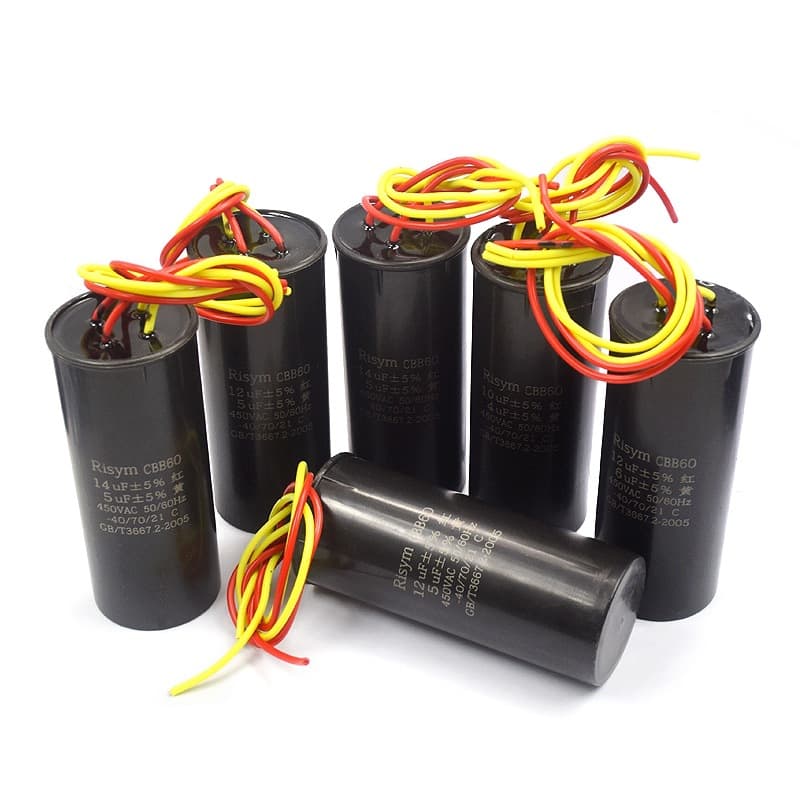 CBB60 Twin-Tub Washing Machine Capacitor 10+5/12UF+5/12+6UF/14+5UF Start Capacitor for Double-Tub