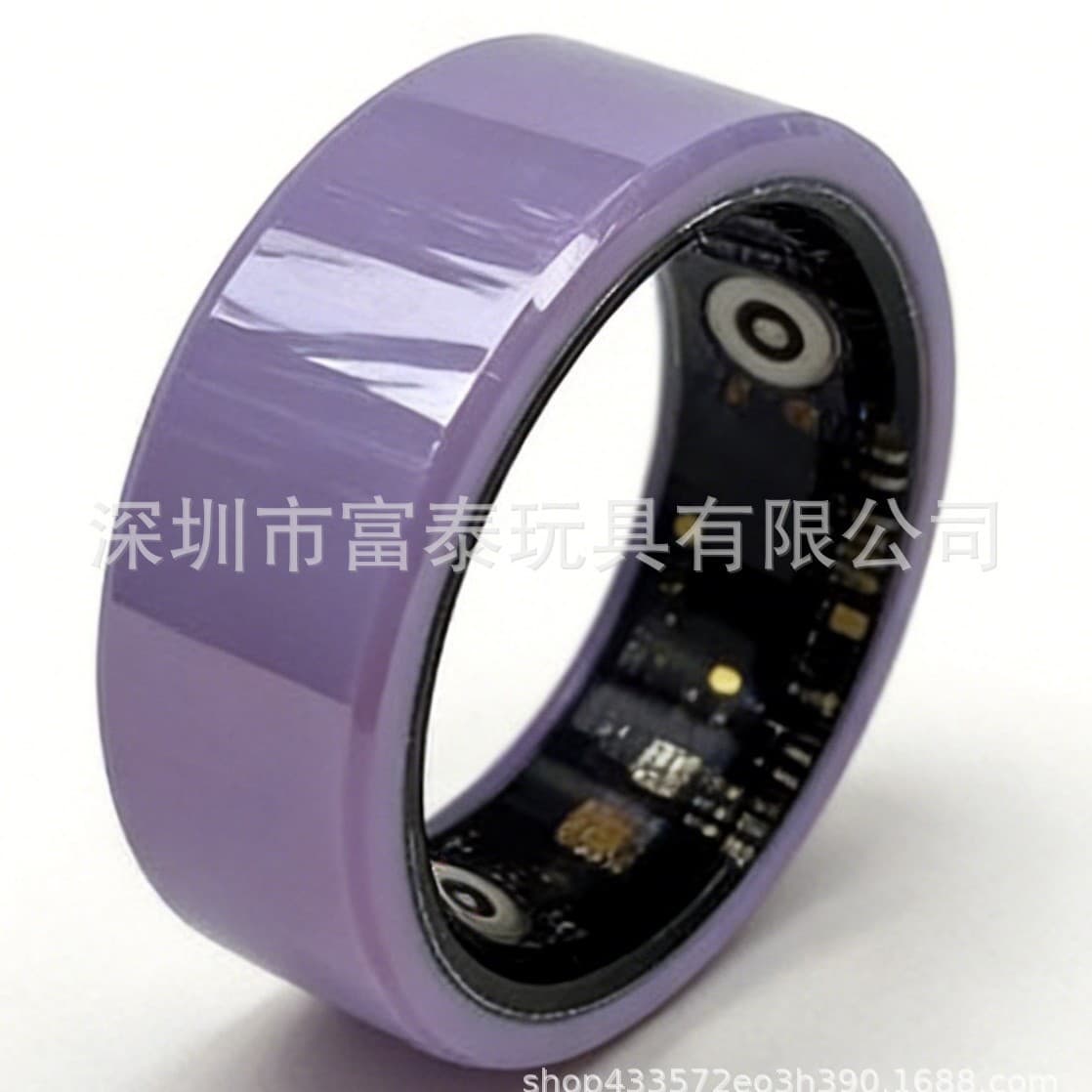 Intelligent wearable device ceramic smart ring health monitoring available in multiple colors Goodix chip AI smart ring