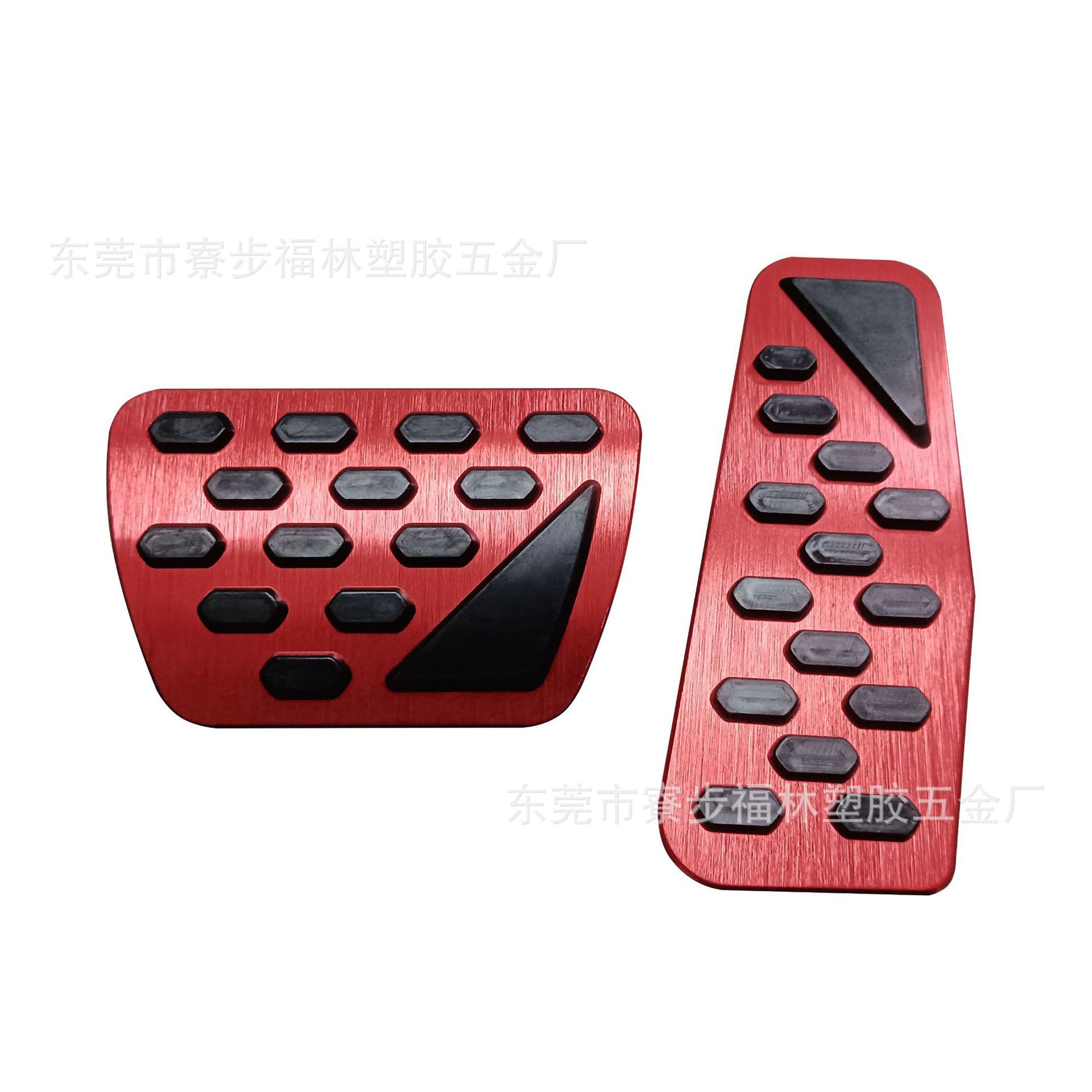 Suitable for Jeep Wrangler Accelerator Brake Pedal Punch-Free Metal Pedal Cherokee Modification Accessories