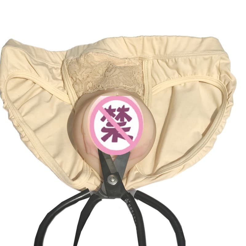 JJ Pants CD Cross-Dressing Special Underwear Shaping Crotch Protection Panties Hide JJ Body Shaping Underwear