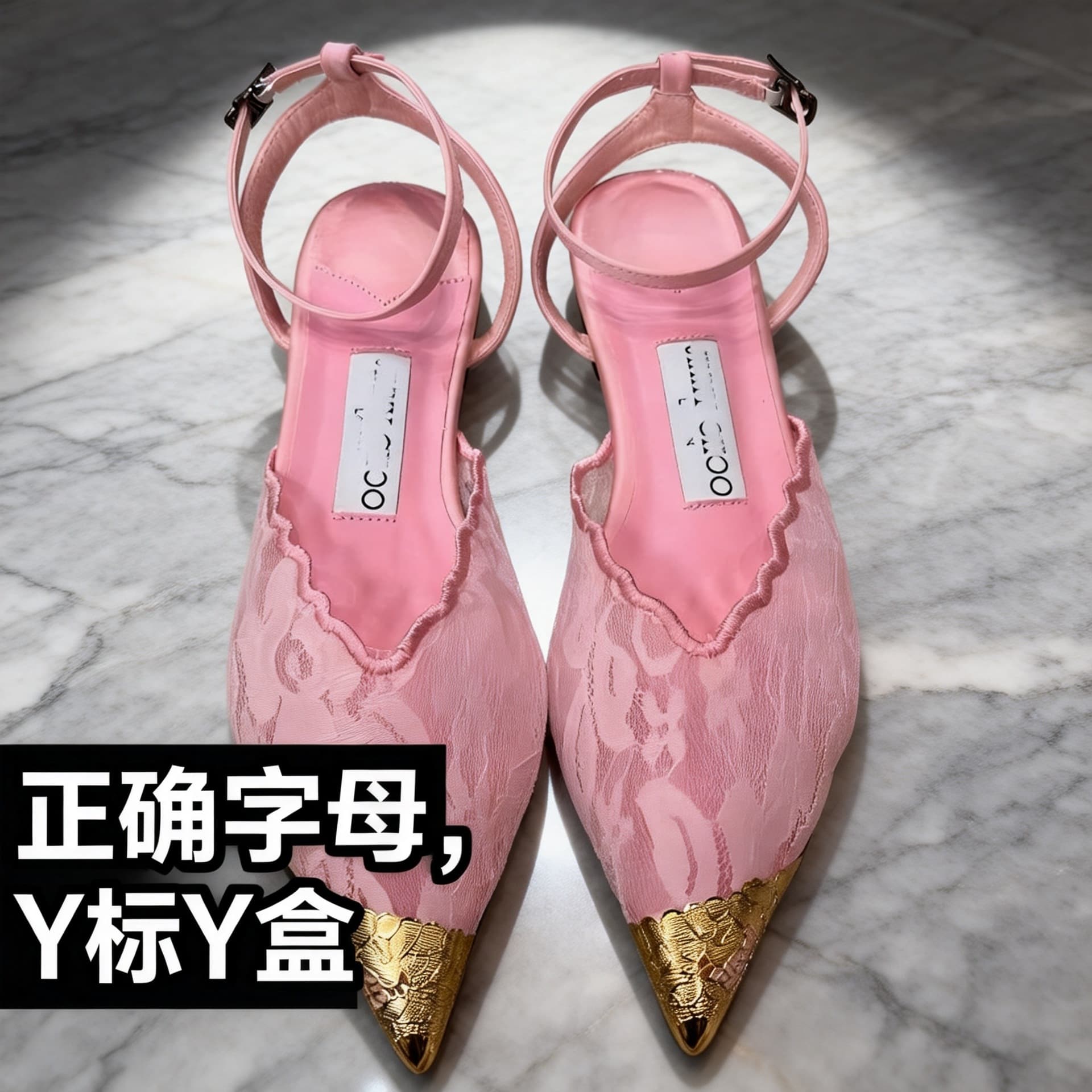 2026 New French Lace Pointed Flat Sandals for Women, One-Strap Buckle, Shallow Mouth, Closed Toe, Elegant, Fashionable, and Versatile