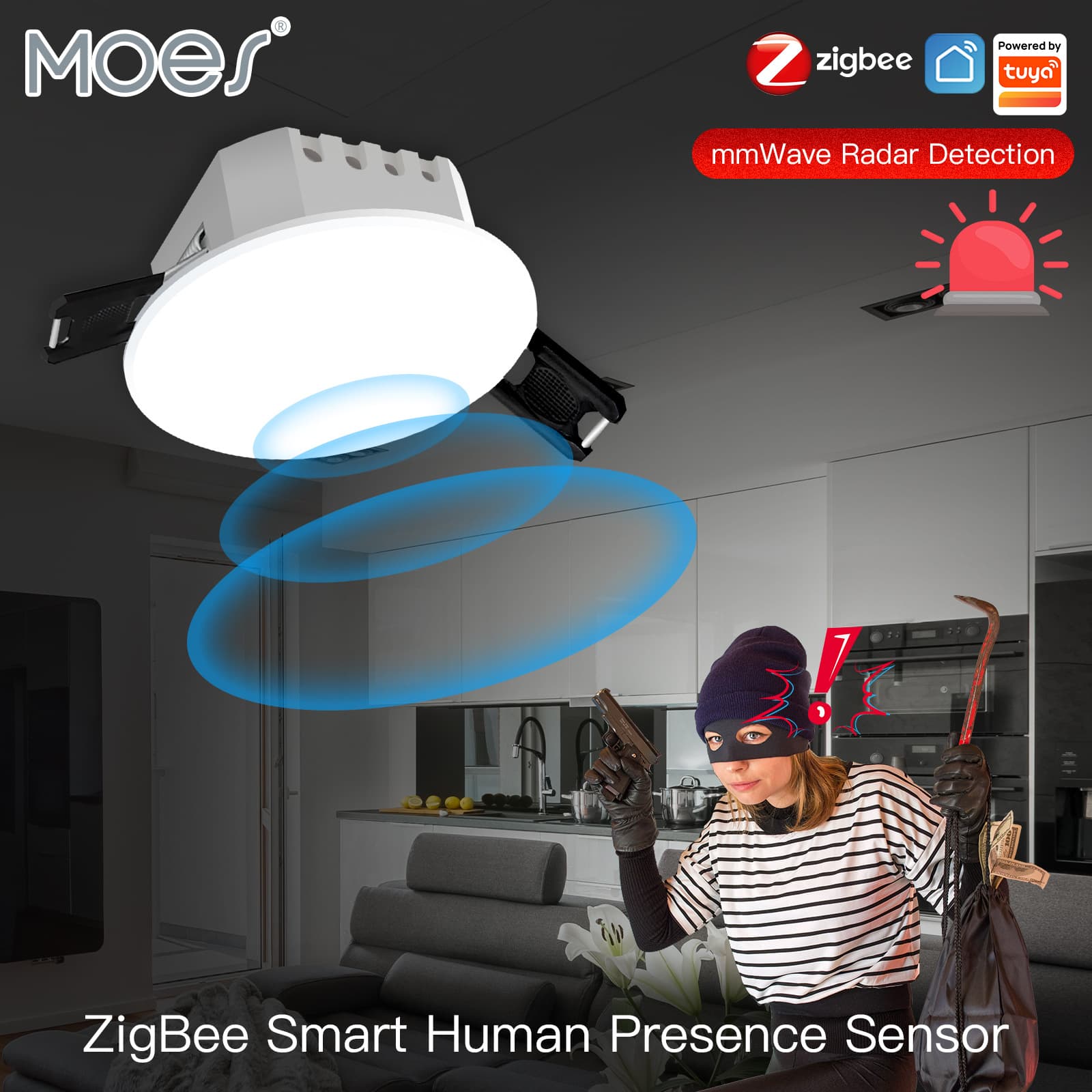 Graffiti WiFi Smart Home PIR Human Body Sensor App Timing ZigBee Human Body Motion Intelligent Sensor