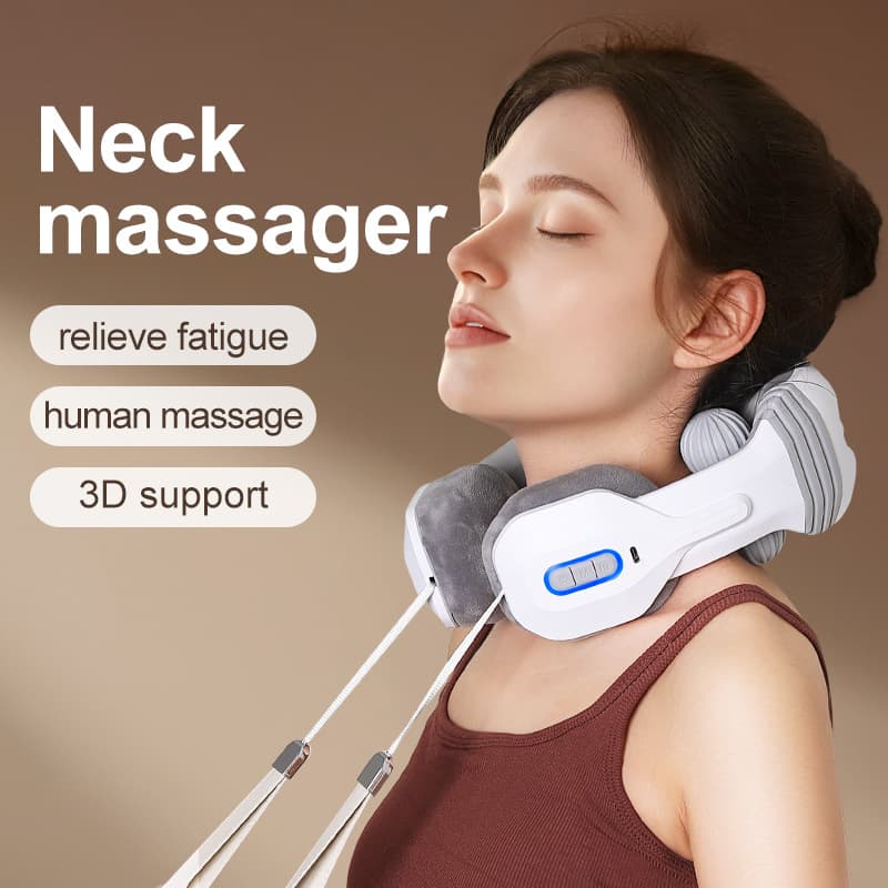 New Cross-Border Smart Neck Massager with Kneading Function for Relieving Neck Muscle Pain and Protecting the Neck
