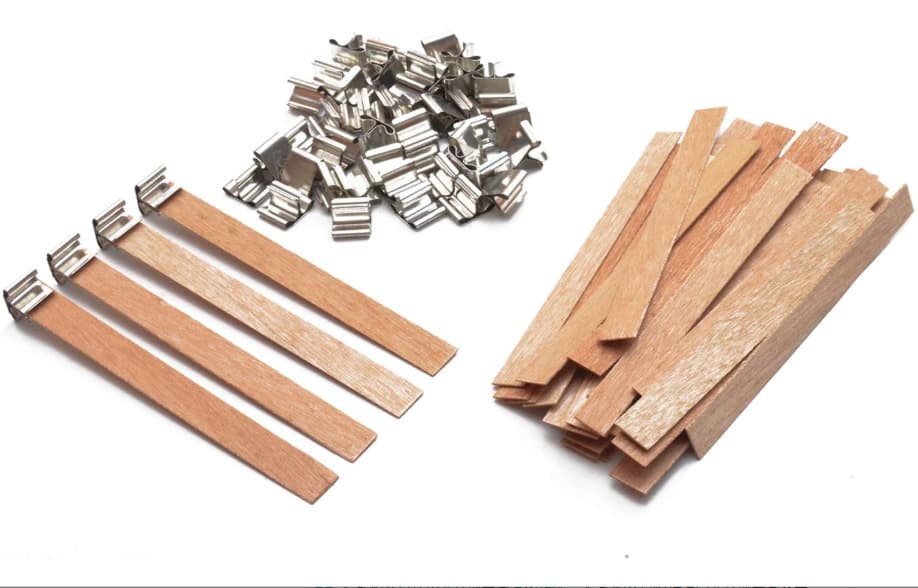 Wooden Candle Wick Soy Wax Aromatherapy Candle Wick DIY Candle Making Wood Chip Wick Wood Candle Wick Wax Core