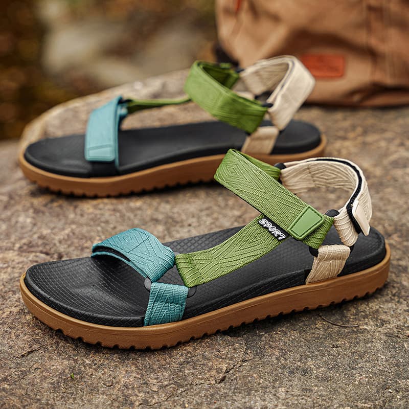 Amazon's new summer men's beach shoes EVA soft sole outdoor men's sandals cross-border foreign trade Vietnamese sandals