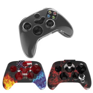 XBOX Crystal Shell, XSX Controller Protective Case, Xbox One S Crystal Cover, XBOX Game Accessories