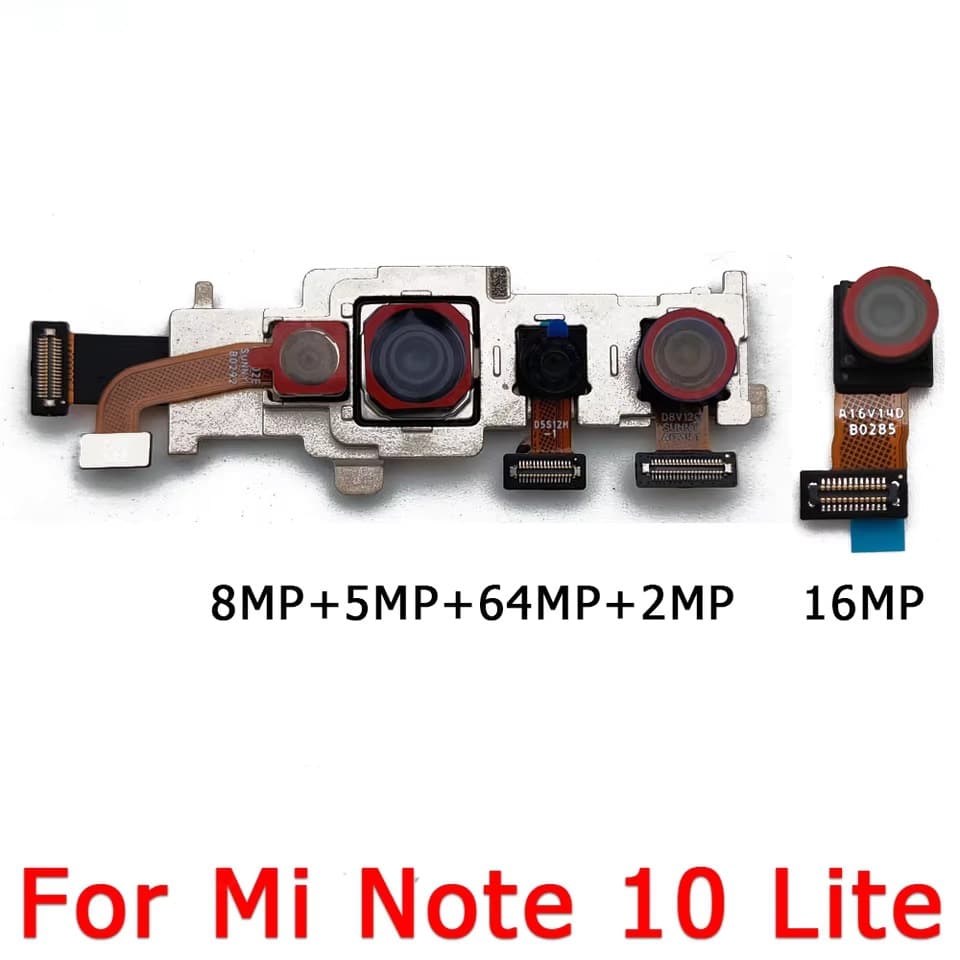 Front and rear cameras are suitable for Xiaomi Note10 Lite Note10 main front selfie camera module