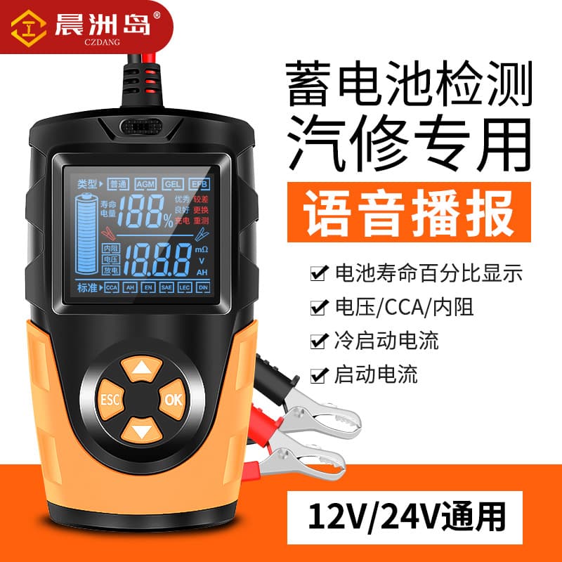Chenzhoudao Voice Battery Tester Electric Vehicle Battery Performance Tester Life Capacity Internal Resistance