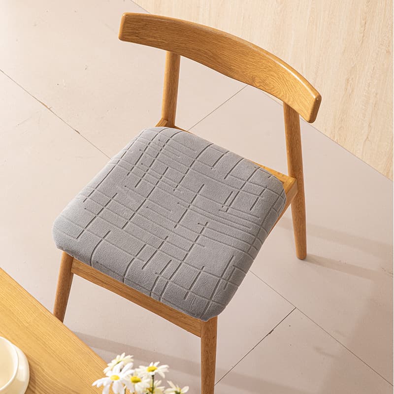 Custom Stretch Line Cushion Cover Dustproof Stain Resistant Chair Cover Home Stretch Chair Office Home Cushion
