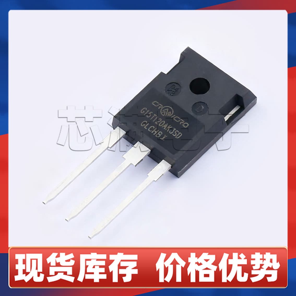 Original CRG15T120AK3SD 1200V 15A Through-Hole TO247 High Voltage IGBT Thyristor Transistor