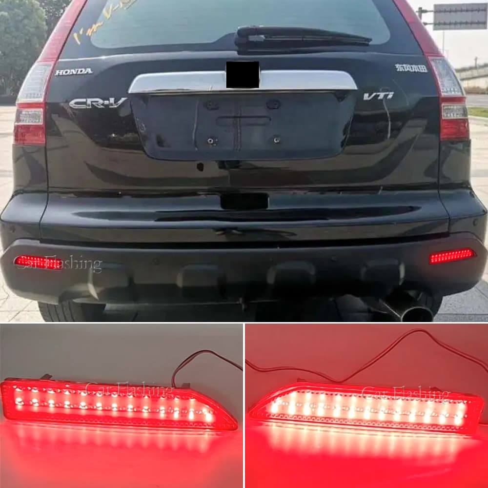 LED Rear Bumper Light for Honda CRV 2007-2009, City 2012-2014 Brake Light Rear Fog Light