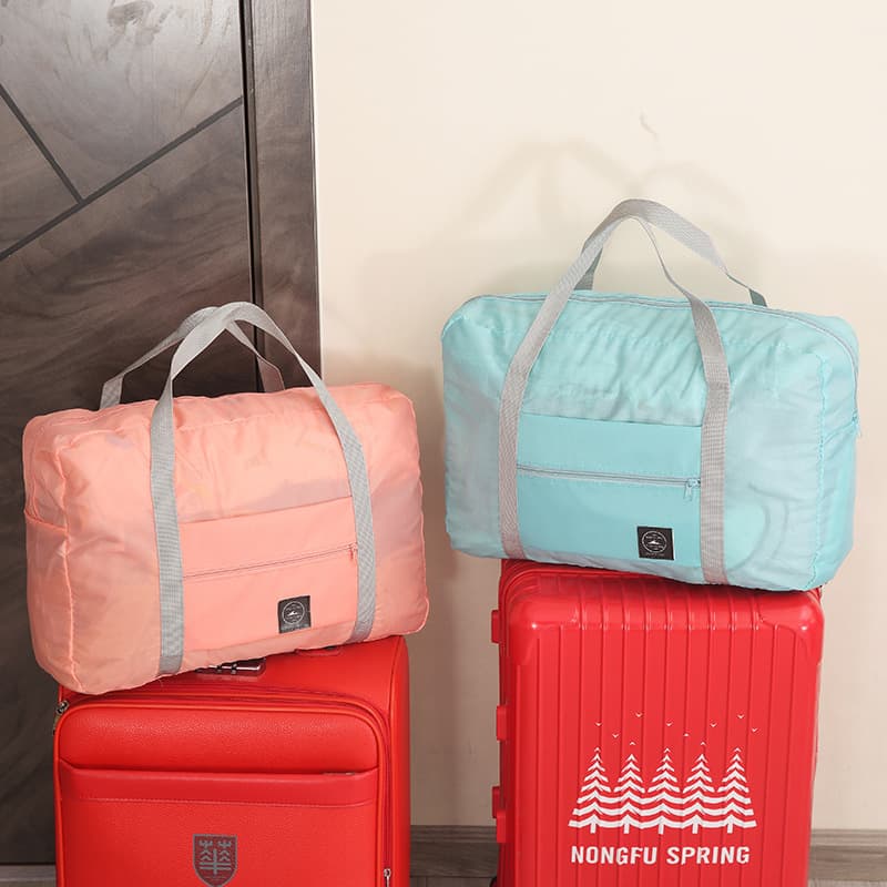 MC Business Travel Carry-On Bag, Korean Style Travel Storage Bag, Foldable Travel Moving Organizer, Luggage Bag Storage Sack
