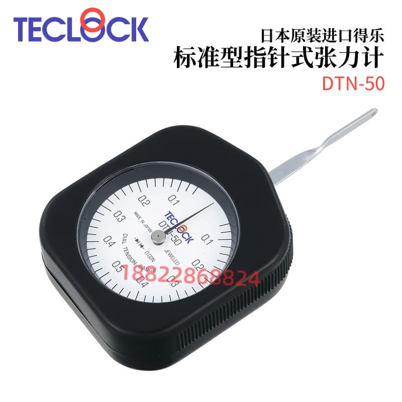 Japan TECLOCK Standard Analog Tension Gauge DTN-5/10/30/50/100/150/300