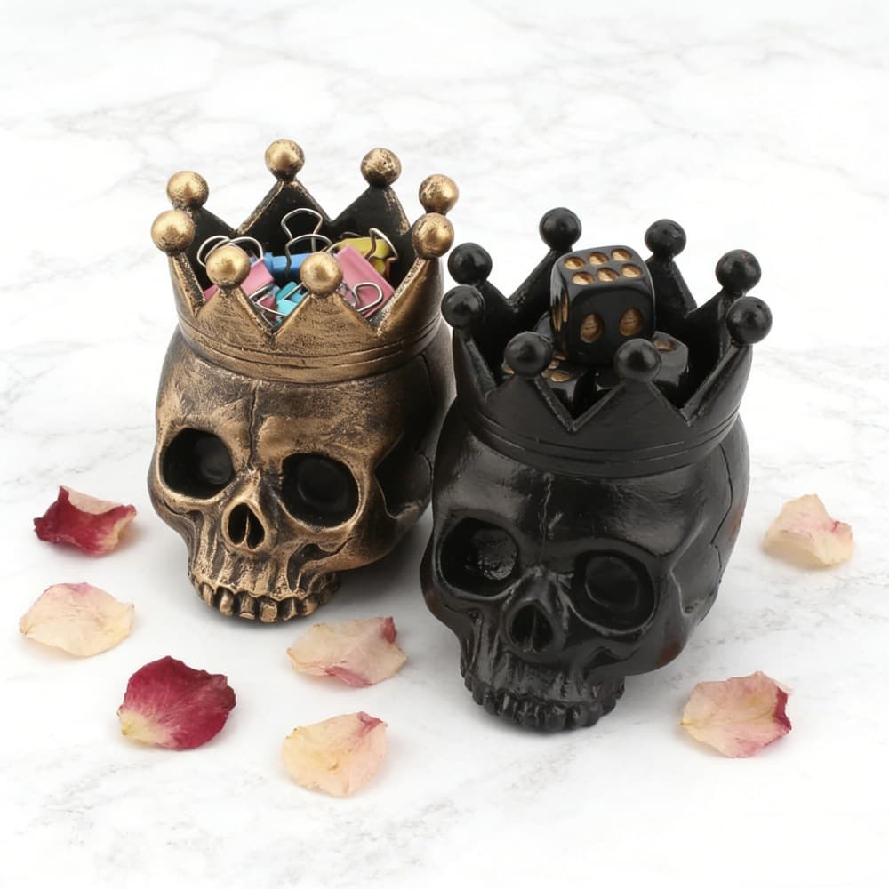 New trend of skull home decoration, personalized furnishings and artwork, creative gifts for Halloween festivals