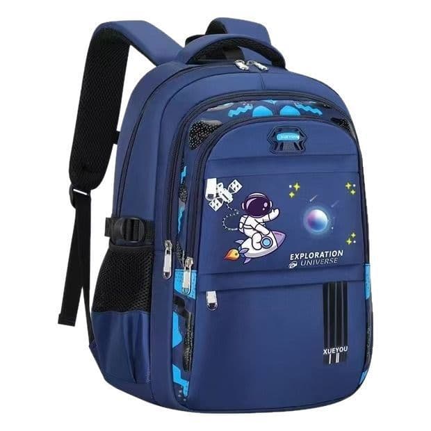 Large Capacity Boys Backpack for Grades 2-6, Lightweight Shoulder Bag, Elementary School Student Backpack, Wholesale, In Stock