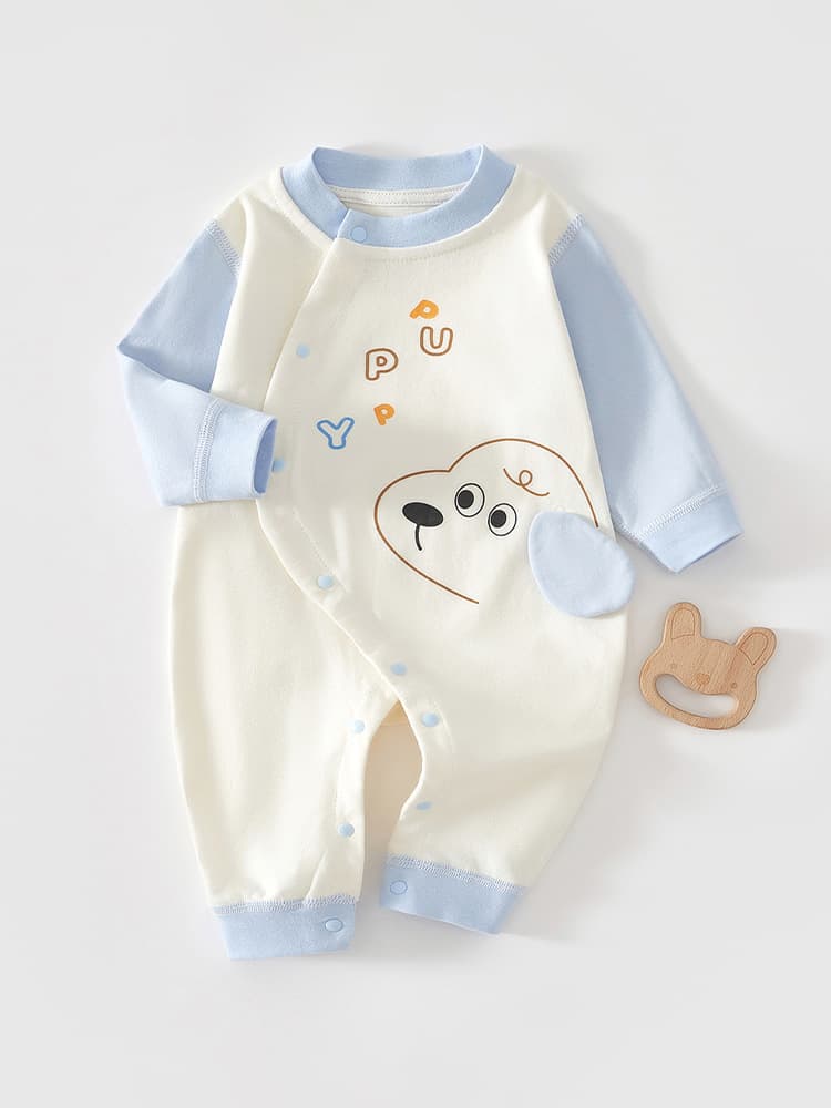 Baby Romper Spring Autumn Cotton Seamless Bodysuit for Newborn Infant Boys Girls Kids Sleepwear