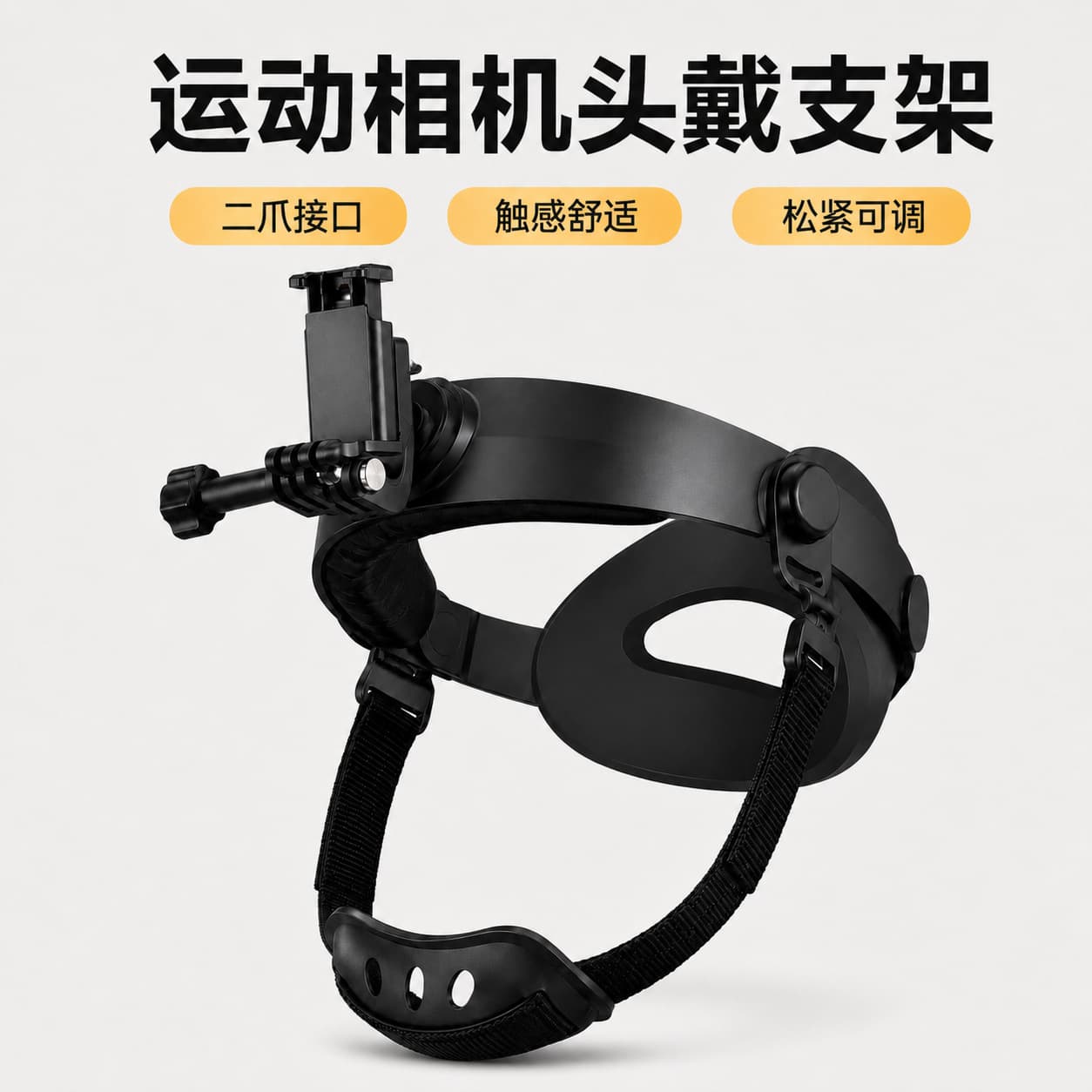 Head Mount Bracket for DJI Action Series Nano/360 Action Camera First-Person Shooting Bracket