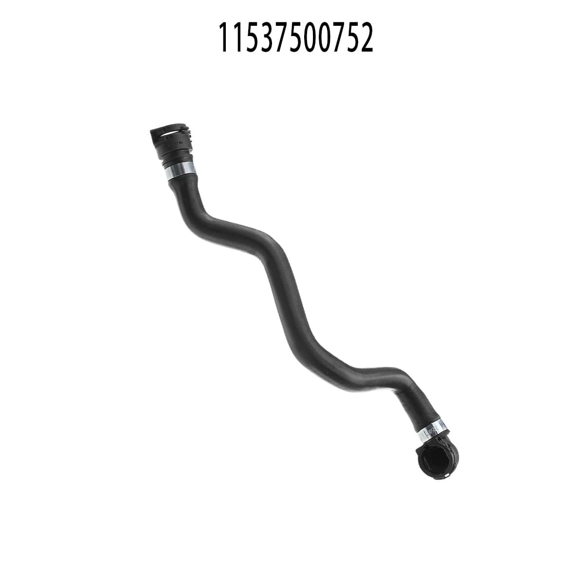 11537500752 Upper Radiator Hose Coolant Pipe for BMW X5 E53