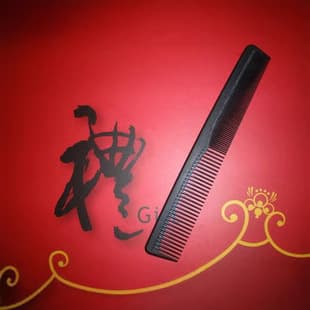 Double-Sided Comb Fine and Wide Teeth Straightening Comb Hair Cutting Comb Bangs Comb Point Tail Comb Sectioning Comb