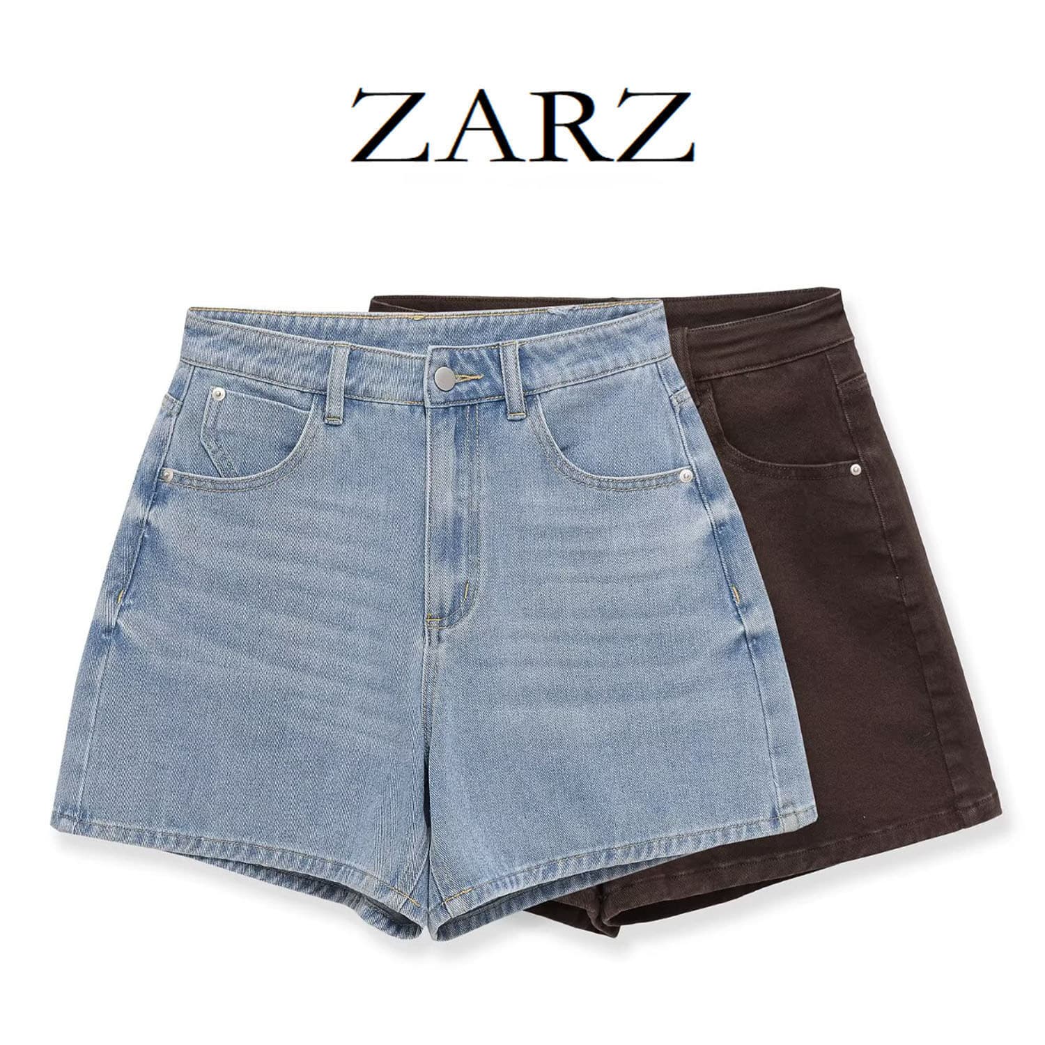 ZARZ homemade European and American style new women's clothing, fashionable high-waisted loose and comfortable shorts 7223038