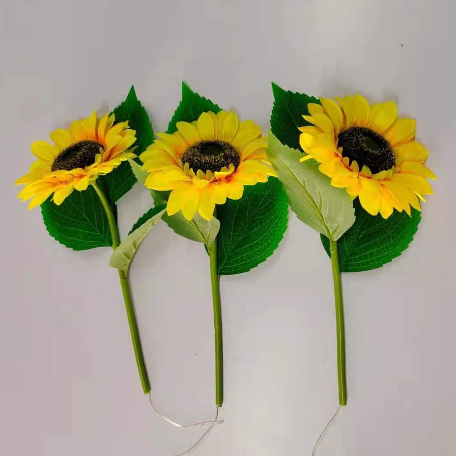 Solar Sunflower Light Accessories LED Sunflower Semi-Finished 9 LED Sunflower Ground Insert Light