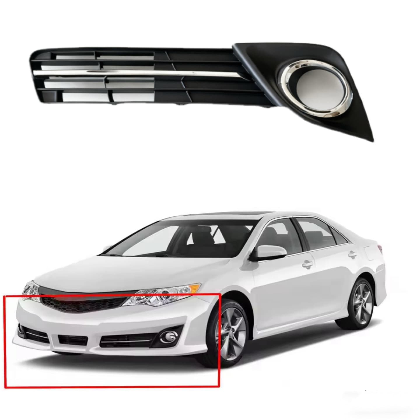 Fits Camry US Version Fog Lamp Case CAMRY 2012 52127-06290