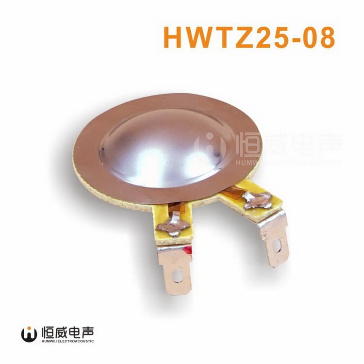 25-core tweeter driver voice coil 25.4mm tweeter voice coil 25.5 tweeter titanium diaphragm speaker accessory