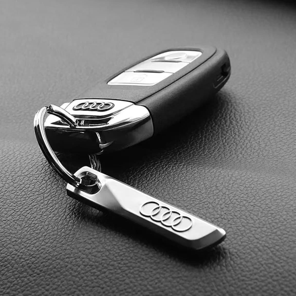 Audi Original Metal Keychain 4S Store Gift Edition Mercedes Dealer Promotional Car Key