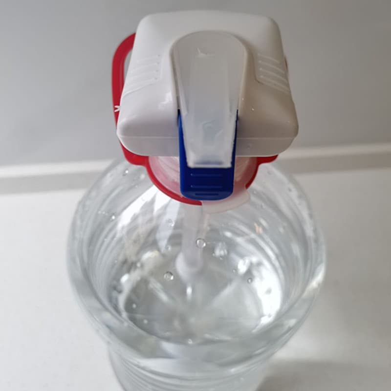 Hand-Press Automatic Straw, Auto Beverage Suction, Water Pump Straw Dispenser, In Stock. Auto Beverage Suction.