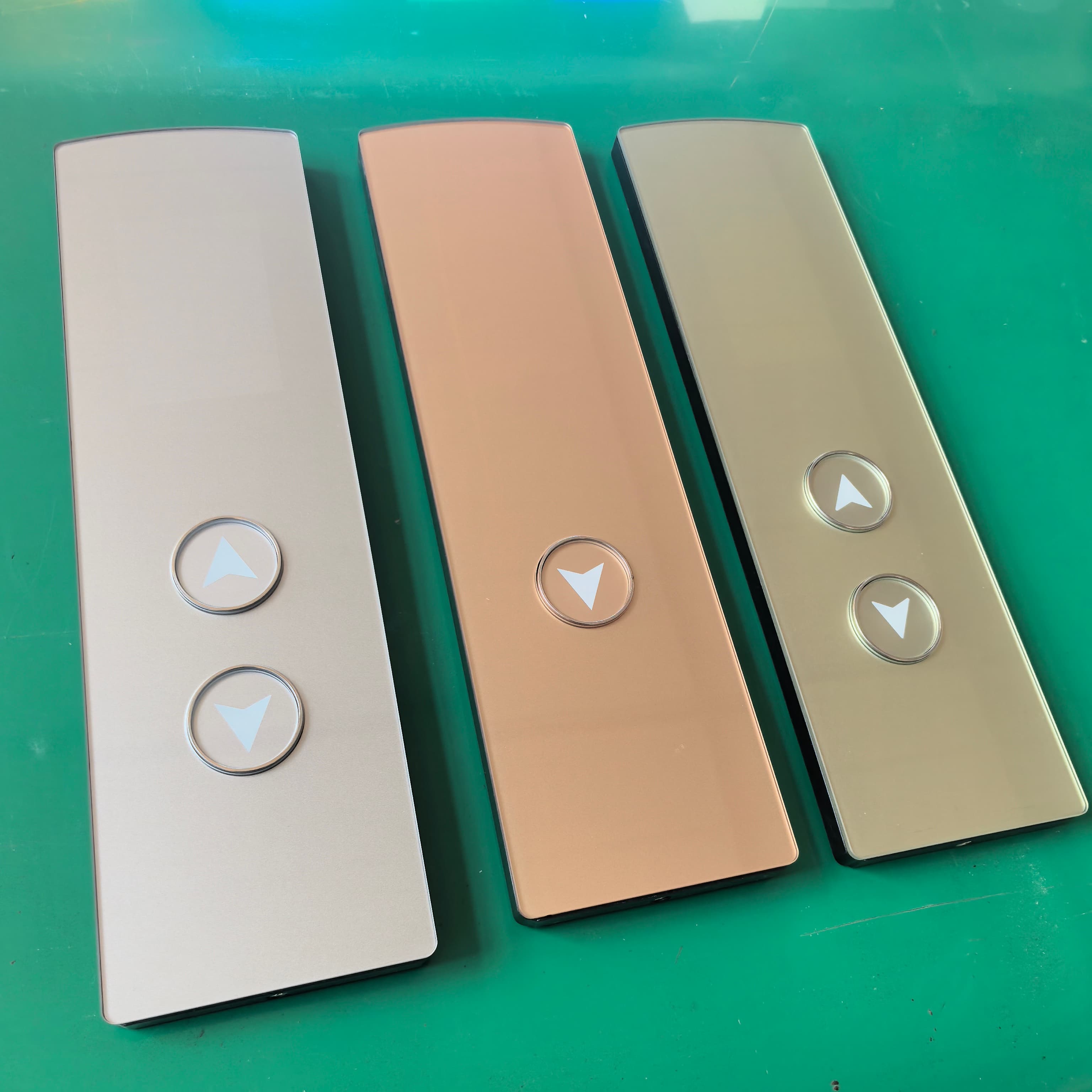 J8 External Call New Time Elevator Universal Black Panel In Stock Tempered Glass Panel Nakmer Other G3