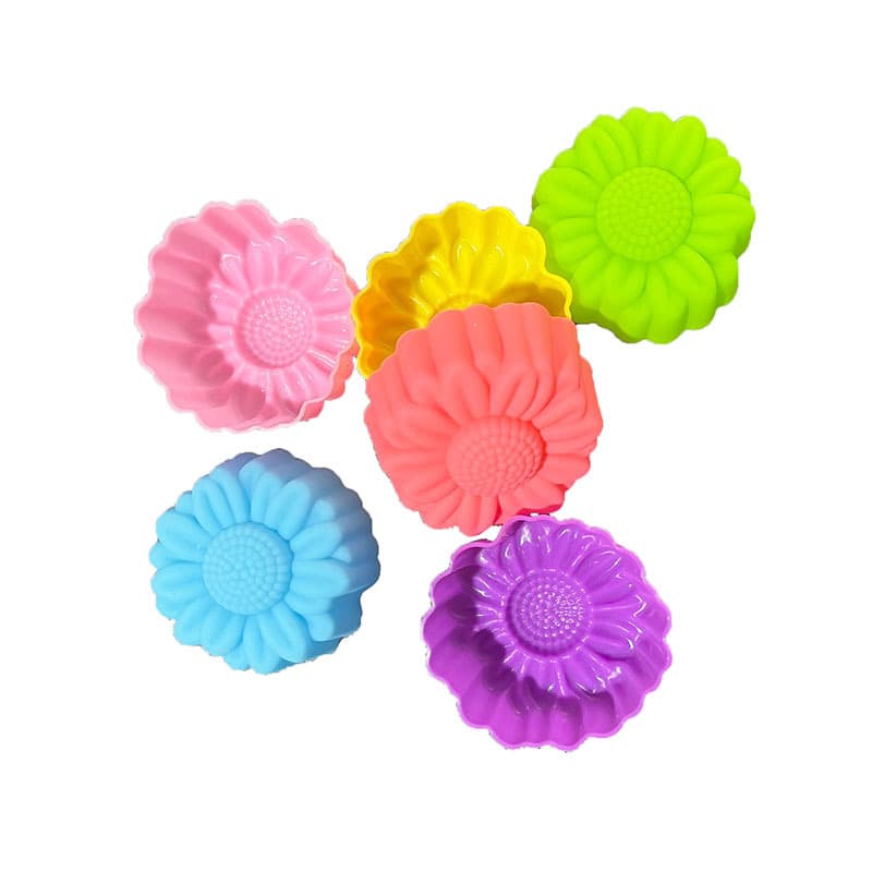5cm 3D Daisy Flower Silicone Cake Mold, Flower Jelly Pudding Mold, Soap Mold, Resin Mold