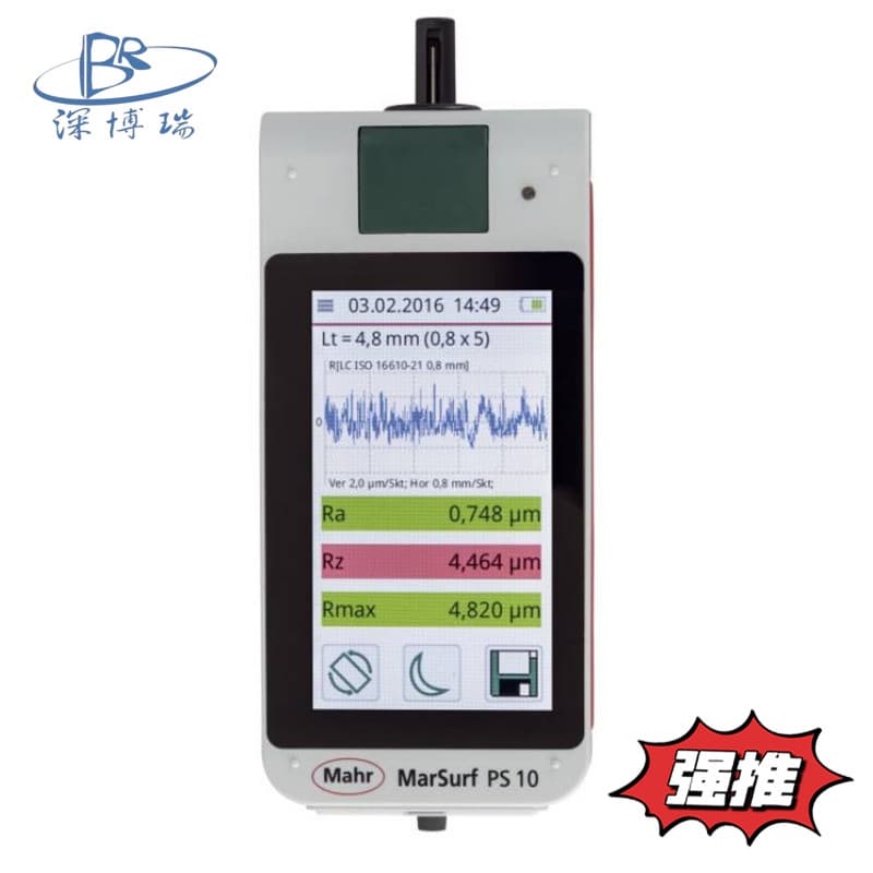 Mahr MarSurf PS10 Surface Roughness Tester Portable On-Site Surface Roughness Measuring Instrument
