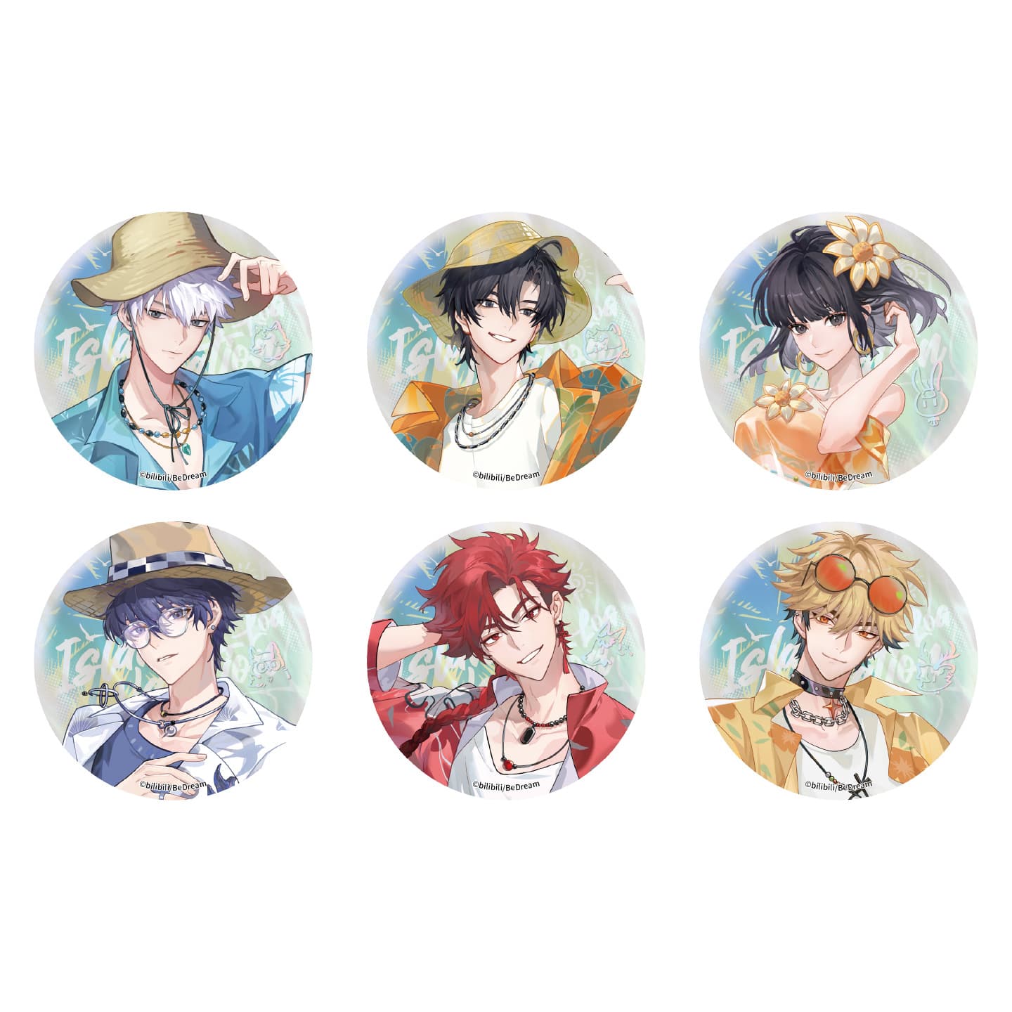 [Official Pre-sale] Shipping in Mid-July Time Agent Island Vacation Log Badge Blind Box