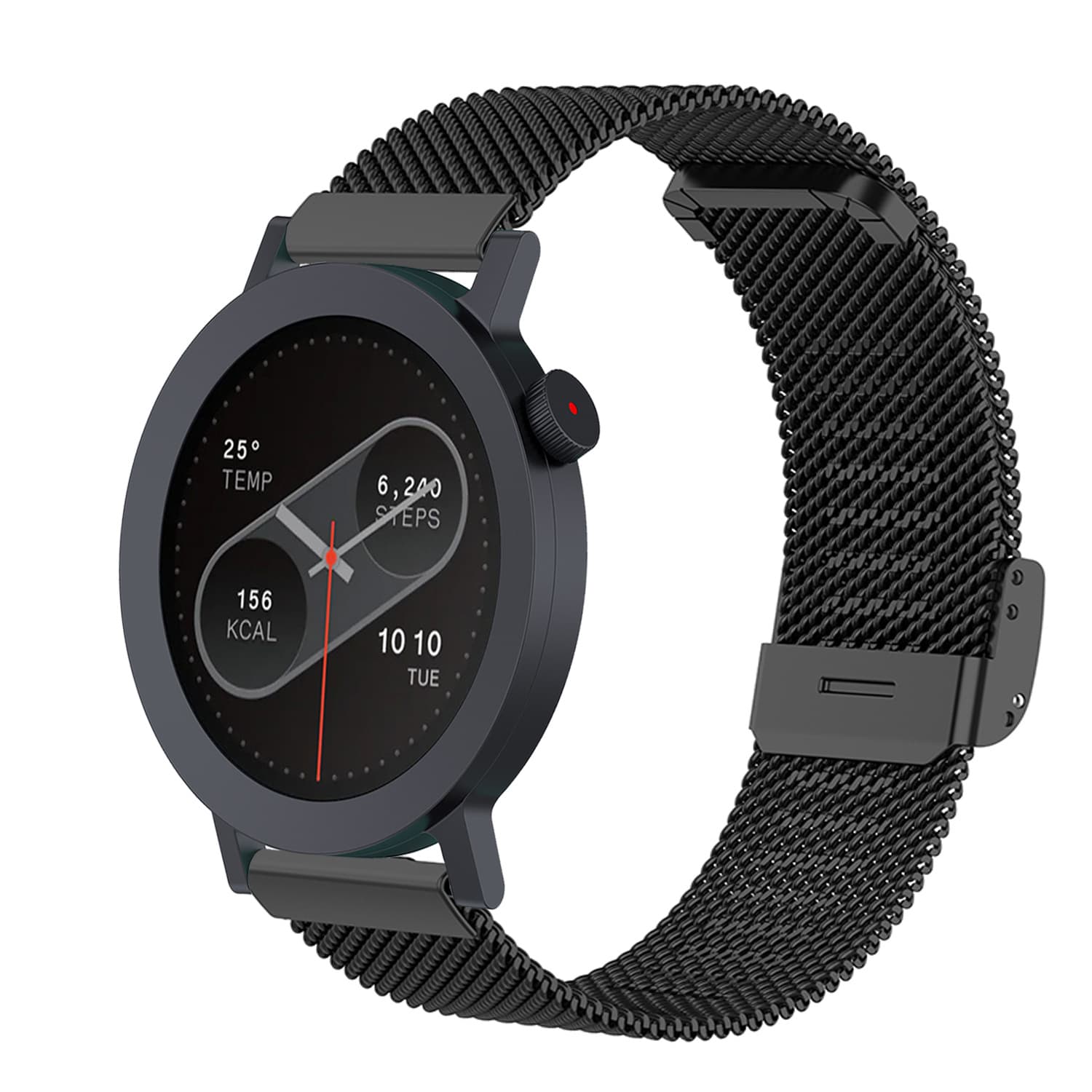 Compatible with CMF Watch 3 Pro Milanese Loop Band, CMF Pro 2 Buckle Mesh Strap 22mm Metal Watch Band