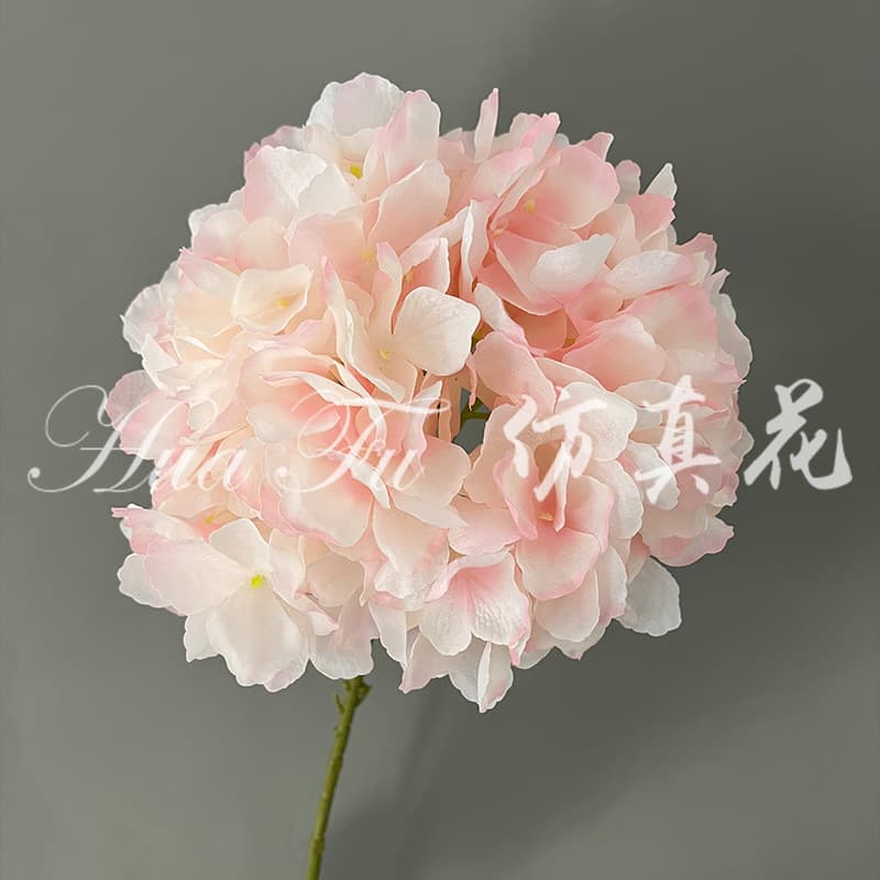 Large Hydrangea Wedding Artificial Flower Lollipop Hydrangea Wedding Hall Flower Wall Flower Arrangement Fake Flower Monet Style