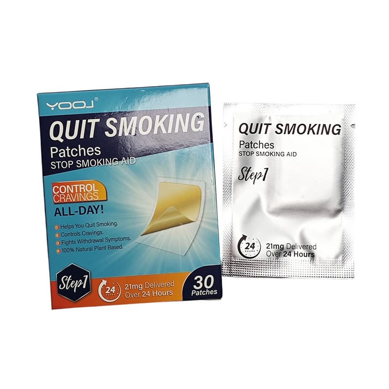 Quit Smoking Patches Herbal Extract Smoking Cessation Patches for Men and Women 30 Patches Cross-Border Best Seller