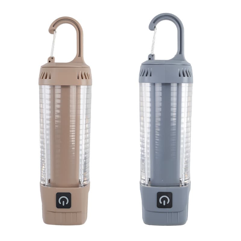 New Outdoor Camping Lamp Multi-light Portable Keychain Hook Mini Small Flashlight Atmosphere Camping Lamp