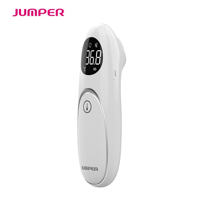 JUMPER JPD-FR205 New Infrared Electronic Thermometer Forehead Gun for Foreign Trade Export (English Version)