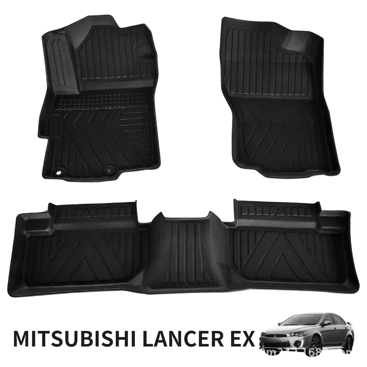 Suitable for Mitsubishi Lancer Ex 2014 Left-Hand Drive Custom Car Floor Mats, Non-Slip and Wear-Resistant