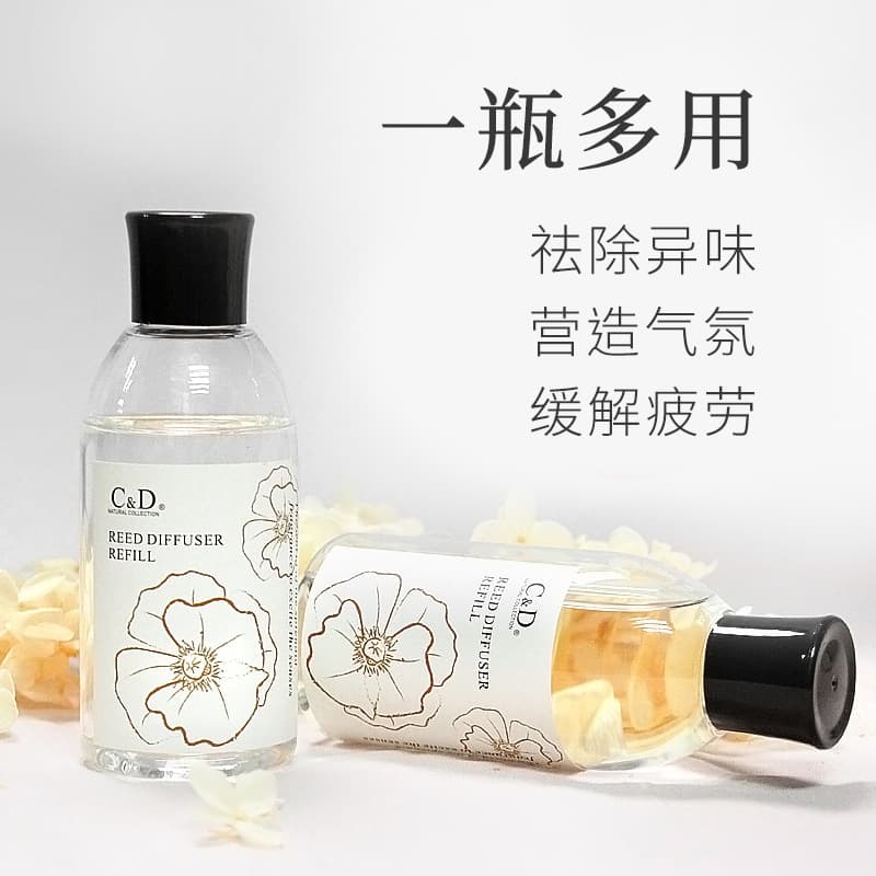 Aromatherapy Essential Oil Refill 180ml, Flameless Home Fragrance for Bedroom, Long-Lasting Perfume Scent, Scented Oil Bottle