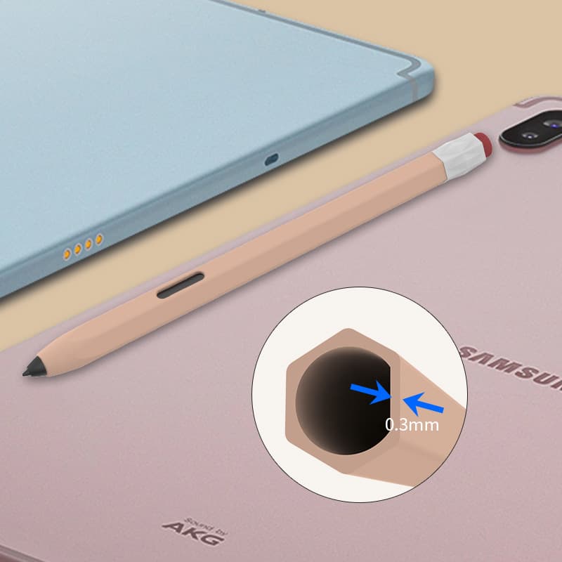 Compatible with Samsung S11 Pencil Case Silicone S6 Lite Protective S7+/S8 Shockproof Cross-border