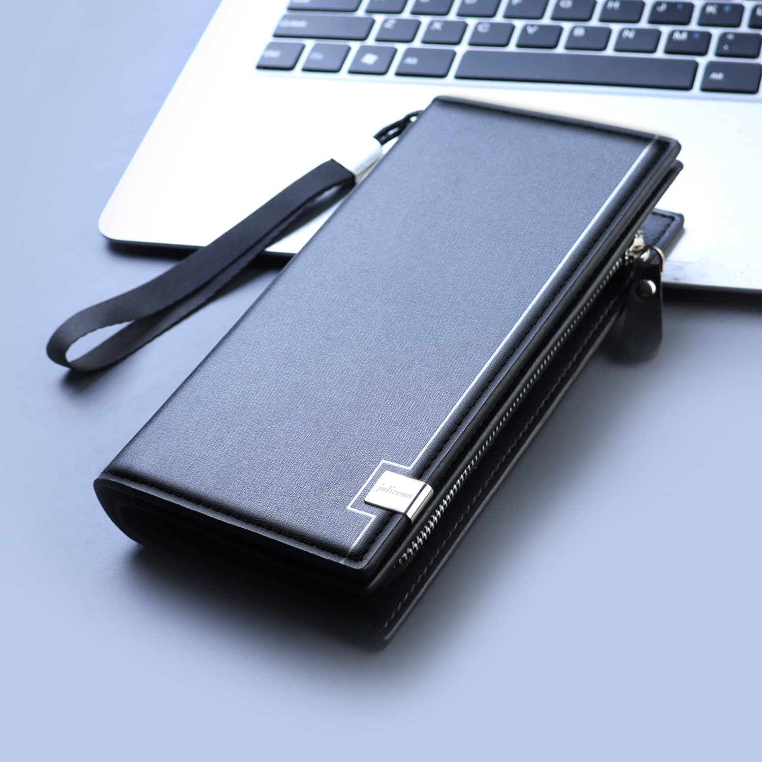 New Zipper Clutch Bag Men's Business Handbag Large Capacity Men's Phone Bag Men's Multifunctional Long Wallet